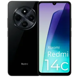 Smartphone Xiaomi Redmi 14C Global 128GB 4GB RAM Dual SIM Tela 6.88" - Preto